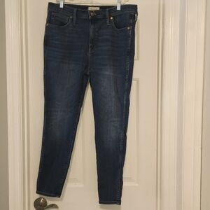 Madewell Jeans High Rise Skinny Sz 33